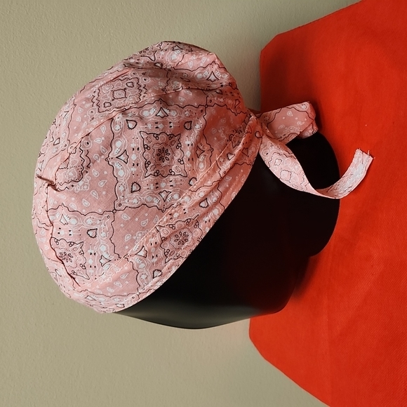 Pink Paisley Headwrap - Picture 2 of 6